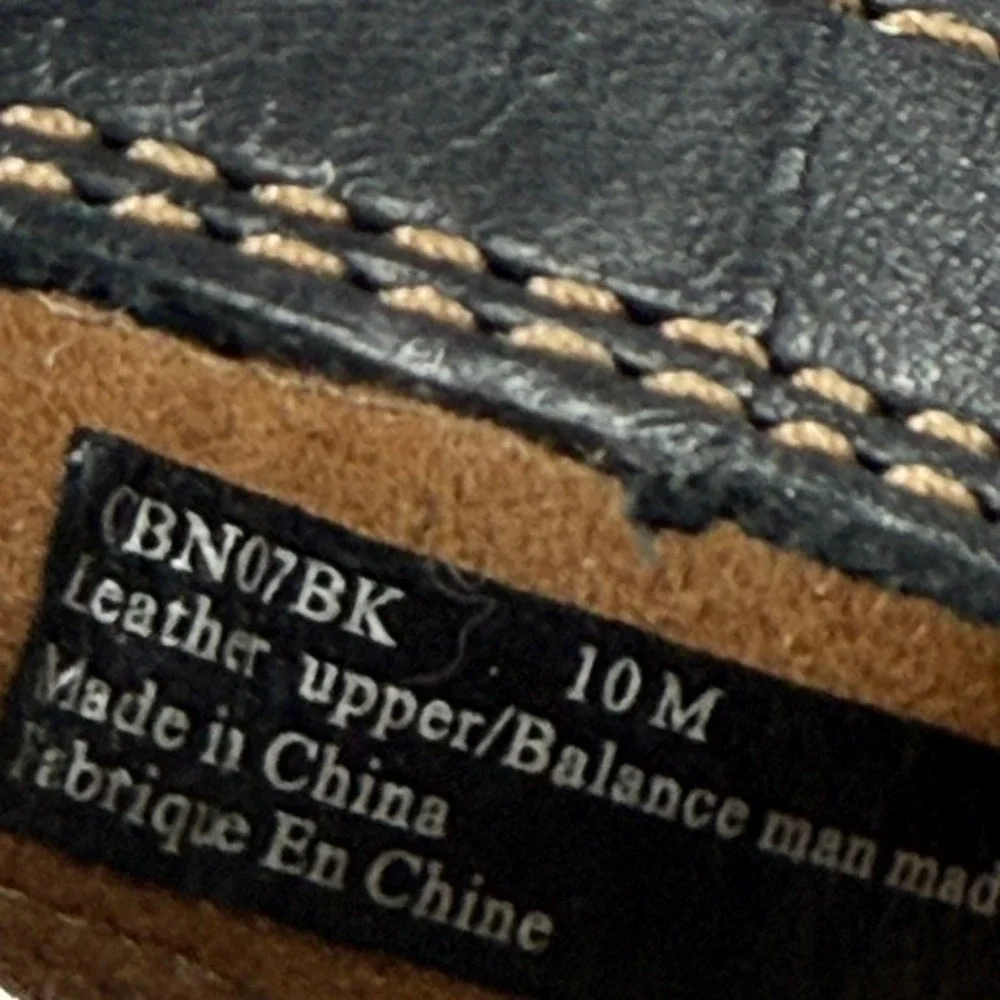 Cobb Hill New Balance‎ Womens Black Leather Wedge Sandals RevLite  Size 10M